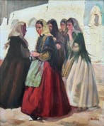 École majorquine (XX) - Vêtues de tradition