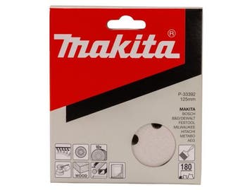 Veiling - 5x makita Schuurschijf 125mm A180 velcro, Nieuw