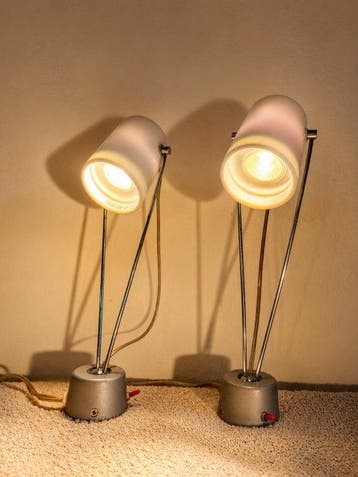 IKEA - Wandlamp (2) - Glas, Metaal