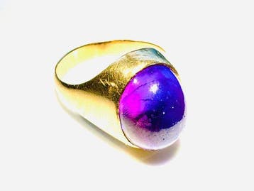 Ring - 18 karaat Geel goud, Nieuw