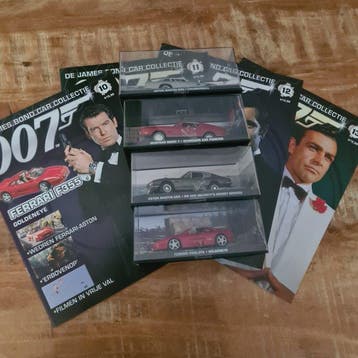 Altaya 1:43 - Modelauto (4) - James Bond 007 Collection:, Nieuw