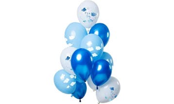 Ballonnen Baby Shower Boy 12/ 33cm, Ophalen of Verzenden, Nieuw