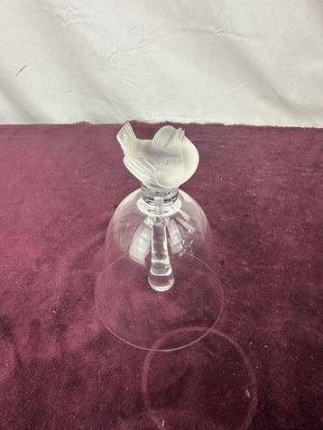Decoratieve bel - Lalique - Frankrijk - Tafelbel „Pinson“