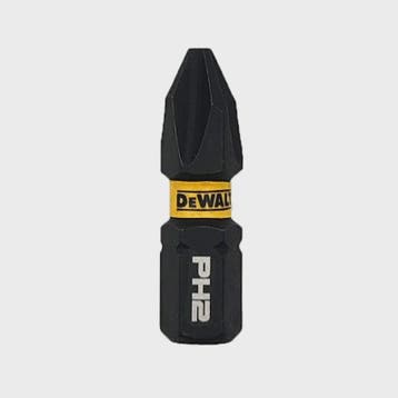 DEWALT DT70555T 25mm PH2 Impact Schroefbits Set (25 Stuks) m, Verzenden, Nieuw