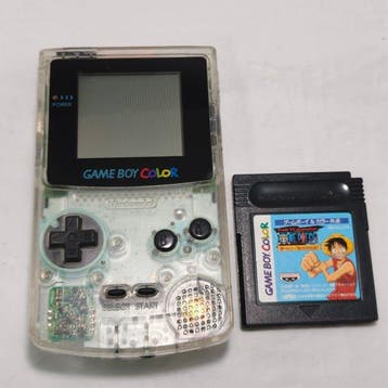 Nintendo - Gameboy Color - (Clear) + One Piece (Japanese, Nieuw
