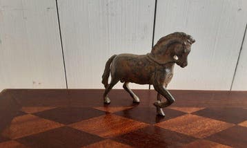 P. Chenet - Beeld, Paard - 10 cm - Brons