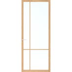 Skantrae binnendeur SSL14809 93x231,5 (Blankglas), 80 tot 100 cm, 215 cm of meer, Binnendeur, Nieuw
