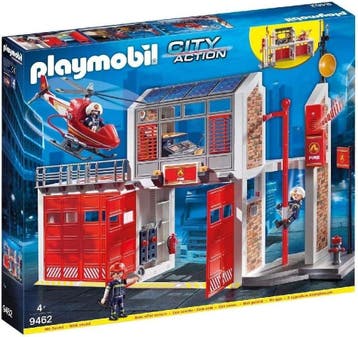 Playmobil Brandweer Set XL | Tweedekansje | OP=OP, Ophalen of Verzenden, Zo goed als nieuw