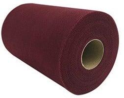 Lint Tule C18 Burgundy 15 cm rol 22 meter, Ophalen of Verzenden, Nieuw