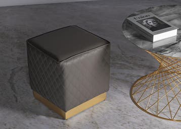 VIERKANTE KRUK SHARON CM 35X35X38 - 142836000Q, Huis en Inrichting, Ophalen of Verzenden, Nieuw