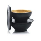 Tupperware 2 Allegra Kommen 275 ml Zwart/Goud, Ophalen of Verzenden, Nieuw
