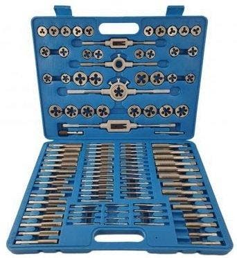 Tappenset metrisch en SAE 110-delig, Verzenden, Nieuw