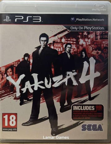 Yakuza 4 (ps3 used game), Ophalen of Verzenden, Zo goed als nieuw