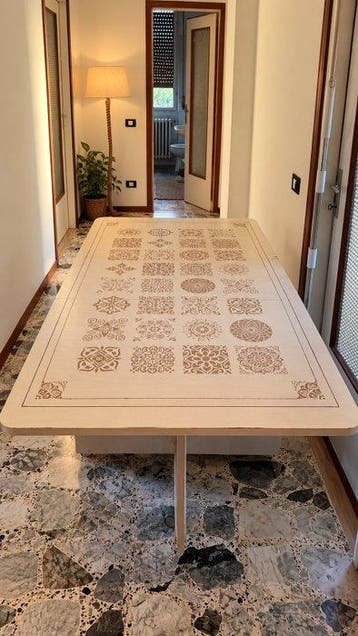 Tafel - Hout - Opvouwbare tafel, Antiek en Kunst