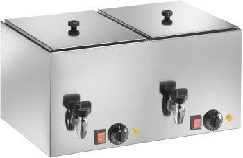 Worstwarmer Met Kraan | Inclusief rooster | RVS Saro, Verzenden, Nieuw in verpakking