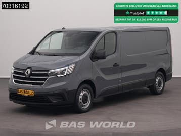Renault Trafic 150pk Automaat L2H1 LED Airco Cruise Camera P, Automaat, Stof, Gebruikt, Euro 6