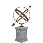 Zonnewijzer Hercules Z13 & sokkel SB106 Decoratie, Tuin en Terras, Verzenden, Nieuw