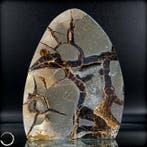 Septarien vrije vorm met druse – natuurlijke structuur
