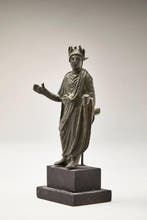 Oud-Romeins Prachtig standbeeld van keizer Tiberius Met