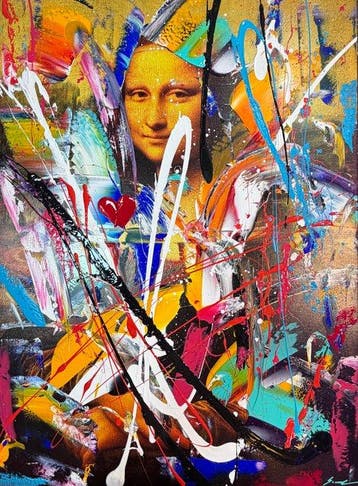 Michele Socionovo - Gioconda Amour Abstrait
