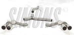Simons uitlaatsyteem Duplex vanaf downpipe: RVS | Audi A4/A5, Verzenden, Nieuw