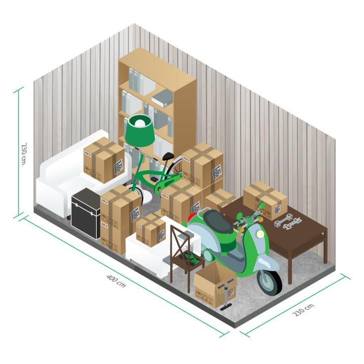 Luggage storage, Garagebox huren en goedkope opslag meubels, Diensten en Vakmensen, Verhuizers en Opslag
