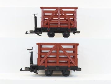 LGB G - 40180 - Modeltrein goederenwagonset (1) - 2-delige, Nieuw
