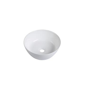 Waskom Lia 35x35x14cm glans wit, Verzenden, Nieuw