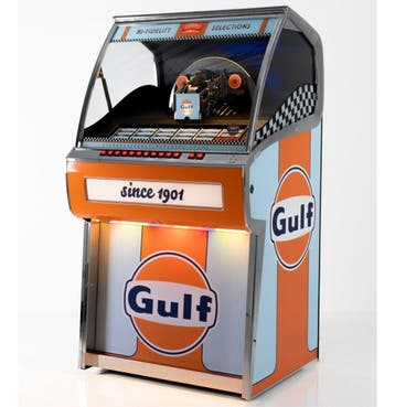 Gulf 45 Vinyl Jukebox - Officieel Licentieerd, Ophalen, Gebruikt