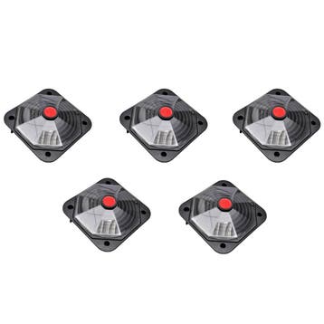 vidaXL Solar Zwembadverwarming 735 W (set van 5), Verzenden, Nieuw