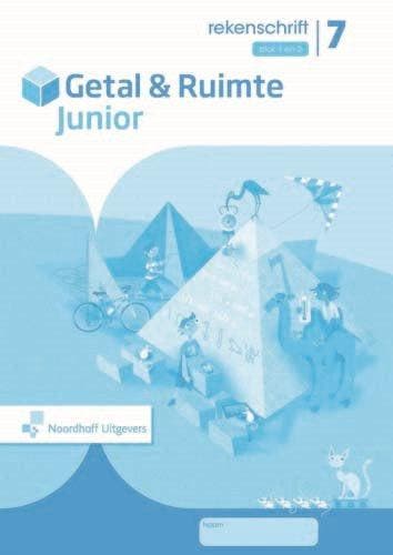 Getal en Ruimte Junior Rekenschrift blok 1-2 groep 7 (per st, Verzenden, Nieuw