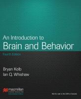 An Introduction to Brain amp Behavior 9781464118999, Zo goed als nieuw