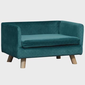 Luxe Hondensofa met Scandinavisch Design - Zacht Fluweel, Bl, Verzenden, Nieuw