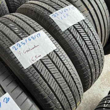 2 x Yokohama Geolander 225-65-17 Zomerbanden 6,5mm, Gebruikt, 17 inch, Ophalen of Verzenden, Band(en)