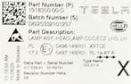 Tesla Model Y Facelift LED linker koplamp links 1918350-00-D, Auto-onderdelen, Verlichting, Ophalen, Gebruikt