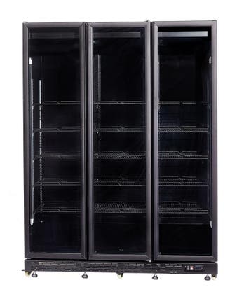 Combisteel Koelkast | Nap Serie | 1200L | Zwart | Deurverwar, Witgoed en Apparatuur, Koelkasten en IJskasten, Ophalen of Verzenden