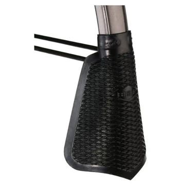 Bibia Spatlap klassiek - buigbaar rubber - zwart - 21x19 cm, Ophalen of Verzenden, Nieuw, Derailleur of Ketting