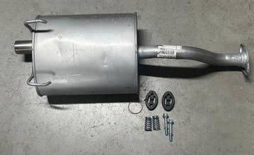 Einddemper, Uitlaat Honda Civic 3-deurs, Auto-onderdelen, Uitlaatsystemen, Verzenden, Nieuw