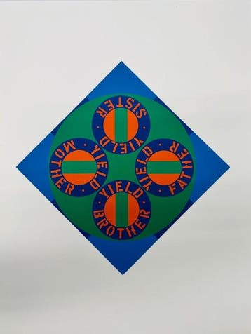 Robert Indiana (1928-2018) - Yield Brother #2