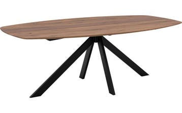 Deens eettafel Ovaal vanaf 332 120 tot 220 cm, Huis en Inrichting, Overige houtsoorten, Verzenden, Nieuw, 50 tot 100 cm
