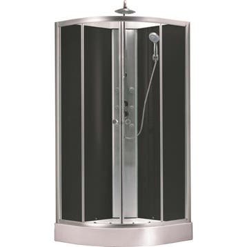 Complete Douchecabine Wiesbaden Jupiter 90x90x225 cm 5mm, Ophalen of Verzenden, Nieuw, Douche