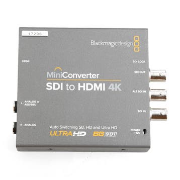 Blackmagicdesign Mini Converter SDI to HDMI 4K, Ophalen of Verzenden, Zo goed als nieuw