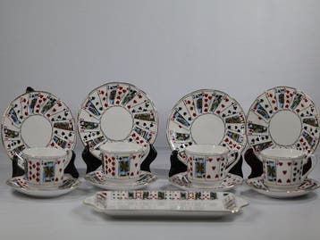 elisabethan - Drinkservies (13) - Porselein - Koffie-service, Antiek en Kunst