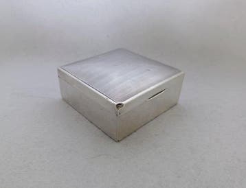 Art Deco - Doos - .925 zilver, Antiek en Kunst