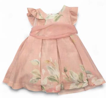 Abel & Lula dress baby roze bloem - 86 (12-18 maanden), Ophalen of Verzenden, Nieuw