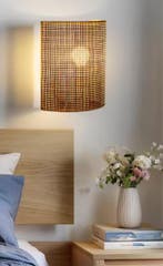 Boho Wandlamp – Handgeweven Henneptouw, Retro Design E27, Verzenden, Nieuw