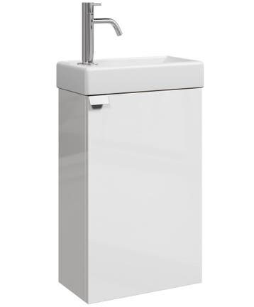 Toiletmeubel Apollo 40 x 22 cm Hoogglans Wit Fonteinmeubel, Verzenden, Nieuw