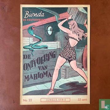 Bionda de pantervrouw [Pantera Bionda] - De ontvoering va..., Eén comic, Verzenden, Europa, Zo goed als nieuw