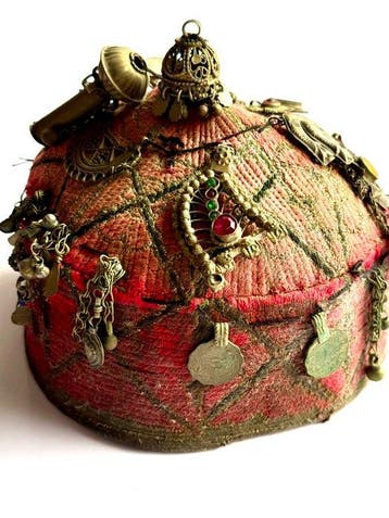 Afghaanse tribal hoofddeksel - Afghanistan, Antiek en Kunst