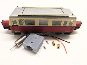Micromotor HSB006G Bemo H0 / H0e / H0m Wismarer, Overige merken, Gelijkstroom, Verzenden, Overige typen
